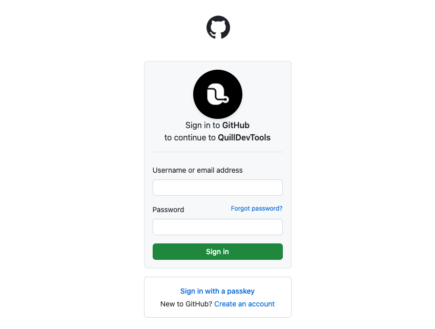 Sign In to GitHub